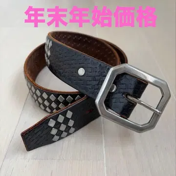 HTC 스터드 벨트 사이즈 32 블랙