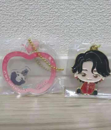 미세스 그린 애플 미세스 제일복권 아크릴, 메탈 참 오오모리