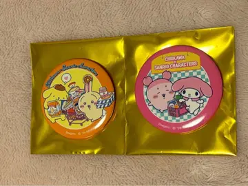 익명 배송 치이카와 x 산리오 콜라보 캔뱃지 2세트