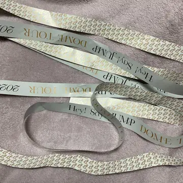 Hey! Say! JUMP S say 은색 테이프 화이트 2개 세트