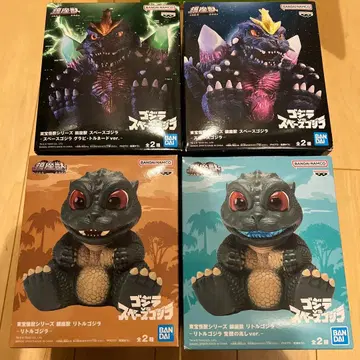 진좌수 4종 스페이스 고질라 리틀 고질라