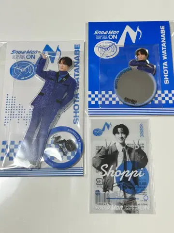 [ 익명 배송 ] SnowMan 와타나베 쇼타 아크릴 스탠드 스티커