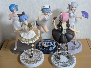 리제로 피규어 묶음 판매 렘 라무 에밀리아