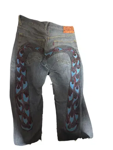 에비수 EVISU 청바지 데님 레어