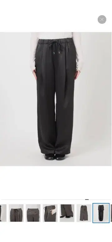 spick and span 새틴 이지 팬츠