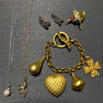 액세서리 묶음 판매 목걸이 팔찌 브로치 귀찌