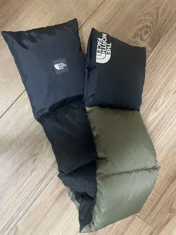 THE NORTH FACE 다운풍 롱 머플러
