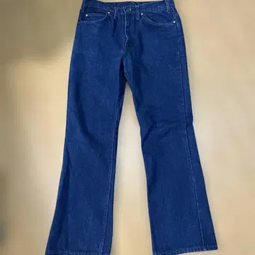 부츠컷 데님 빈티지 구제 의류 JCPenney 플레어 팬츠 80's