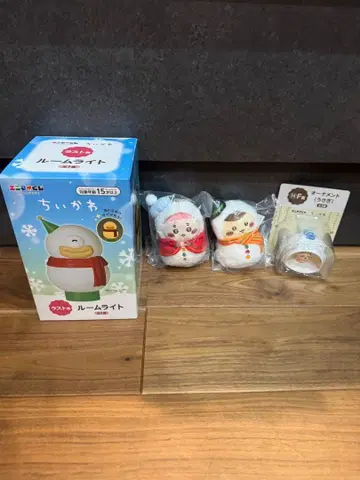 애니메이트 복권 치이카와 토끼 F상 E상 라스트 원 4점 세트