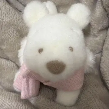 디즈니 곰돌이 푸 스크런치 WHITE POOH