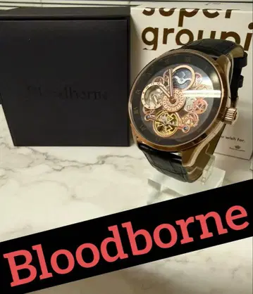 Bloodborne 모델 기계식 손목시계 새상품급 (일부 얼룩 있음