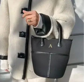 napa 캔버스 백 tall BLACK x BLACK