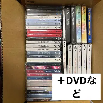 SixTONES CD, DVD, 특전 세트
