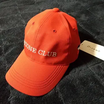 [ 미사용 새상품 ] PICONE CLUB 빨간색 캡