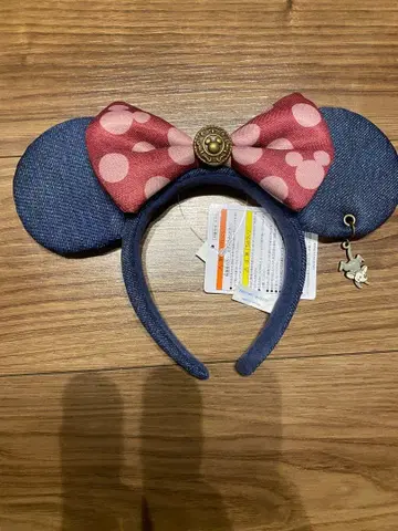 디즈니 미니 데님 웨스턴 머리띠