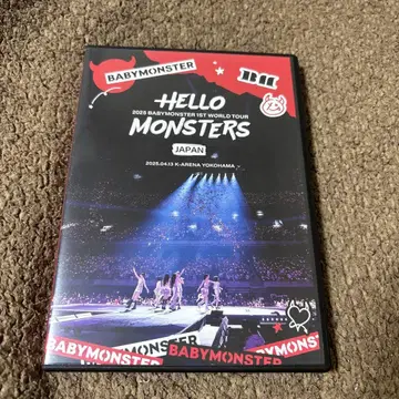 BABYMONSTER HELLO MONSTERS Blu-ray Disc
