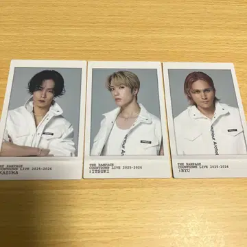 THE RAMPAGE COUNTDOWN LIVE 스티커 카드