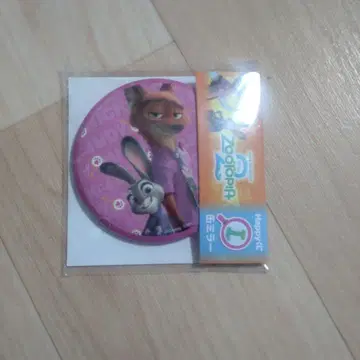 주토피아 캔뱃지 주디 홉스 닉 와일드