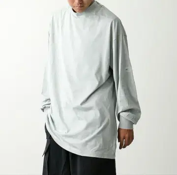 Y-3 와이스리 MOCK NECK TEE 로고 모크넥 롱티