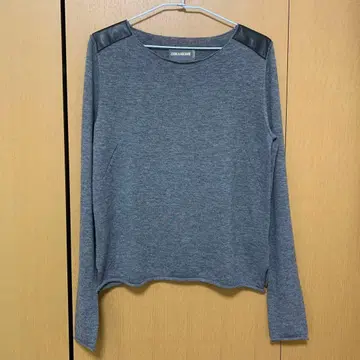 ZADIG & VOLTAIRE 그레이 긴팔 니트