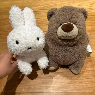 세키구치 브루나 복슬복슬 토끼 봉제 인형 미피 곰 한국