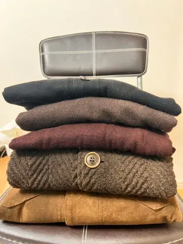 캐시미어 100% 니트 남성용 L 사이즈 상당 니트 묶음 판매
