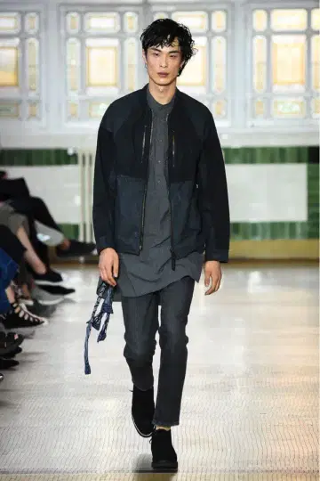 화이트 마운티니어링 STRETCH DENIM EASY PANTS