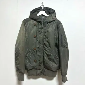 [ URBAN RESEARCH ] (M) 밀리터리 플라이트 자켓 그린