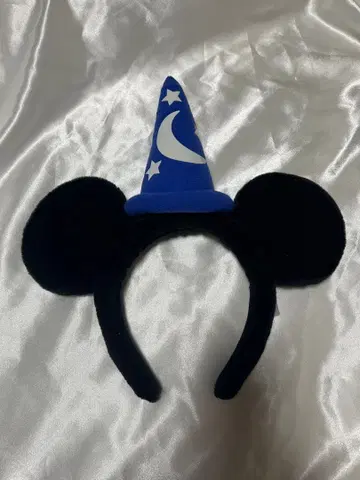 미키 귀 마법사 모자 머리띠