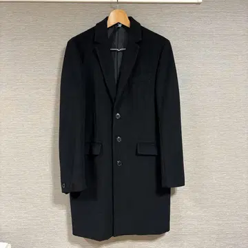 유니클로 UNIQRO 체스터 코트 블랙