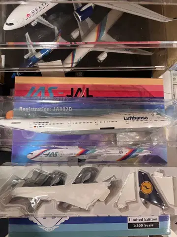 루프트한자 BOEING747-400 1/200 비행기 모형