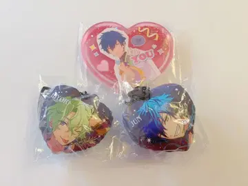 사자나미 쥰 아크릴 스탠드 토모에 히요리 미니 하트 쿠션