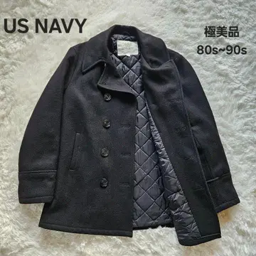 80s~90s US NAVY P 코트 USA제 울 피코트 사이즈 40