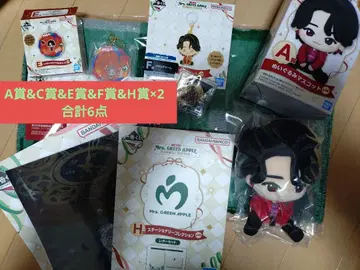 미세스 제일복권 6종 세트 봉제 인형*스톨*키링*문구류