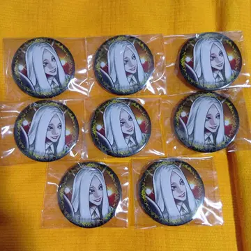 쟝켓뱅크 텐도 유히코 모모모구라 원화전 캔뱃지 8개 세트