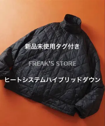 프릭스스토어 릴랙스핏 라이트 다운 자켓 블랙 M