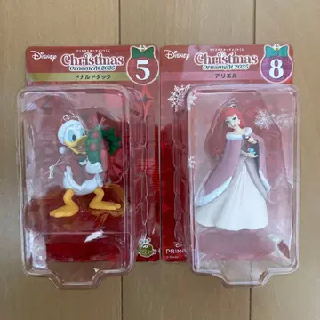 디즈니 해피 복권 크리스마스 오너먼트 도널드 덕 아리엘