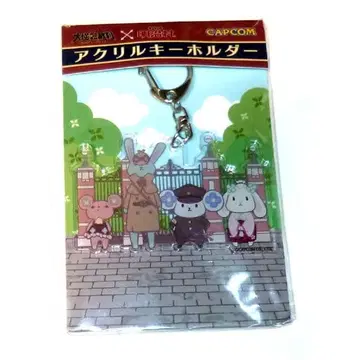 대역전재판 x 메이지 마을 콜라보 아크릴 키링 정문