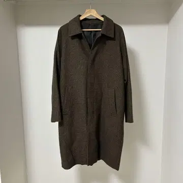 새상품급 비슈 울 쉽스 하운드투스 오버 사이즈 스텐카라 코트