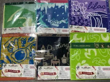 미세스 1번 복권 G상 자카드 타월 6장 세트