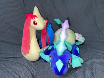 포켓몬스터 모후굿토 봉제 인형 ~ 2세트 (미로카로스, 테라파고스)