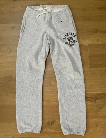스탠다드 캘리포니아 Champion 그레이 스웨트 팬츠 M