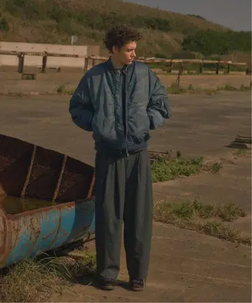 J.S.Homestead / 다크리 MA-1 (택 포함 새상품)