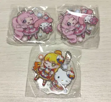 비밀의 아이프리 산리오 캐릭터즈 아크릴 키링