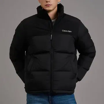 미사용 새상품 Calvin Klein 다운 자켓 L 남녀 공용