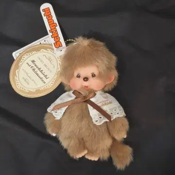 미사용 새상품 스위트 브라운 몽치치 키체인