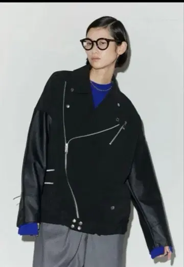 새상품급 UN3D. 콤비 빅 라이더스 인조 가죽