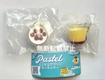 파스텔 가챠 2점