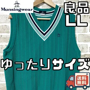 [ 24시간 이내/선착순 ] 먼싱웨어 남성용 니트 베스트 LL 사이즈