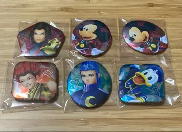 킹덤하츠 캔뱃지 6개